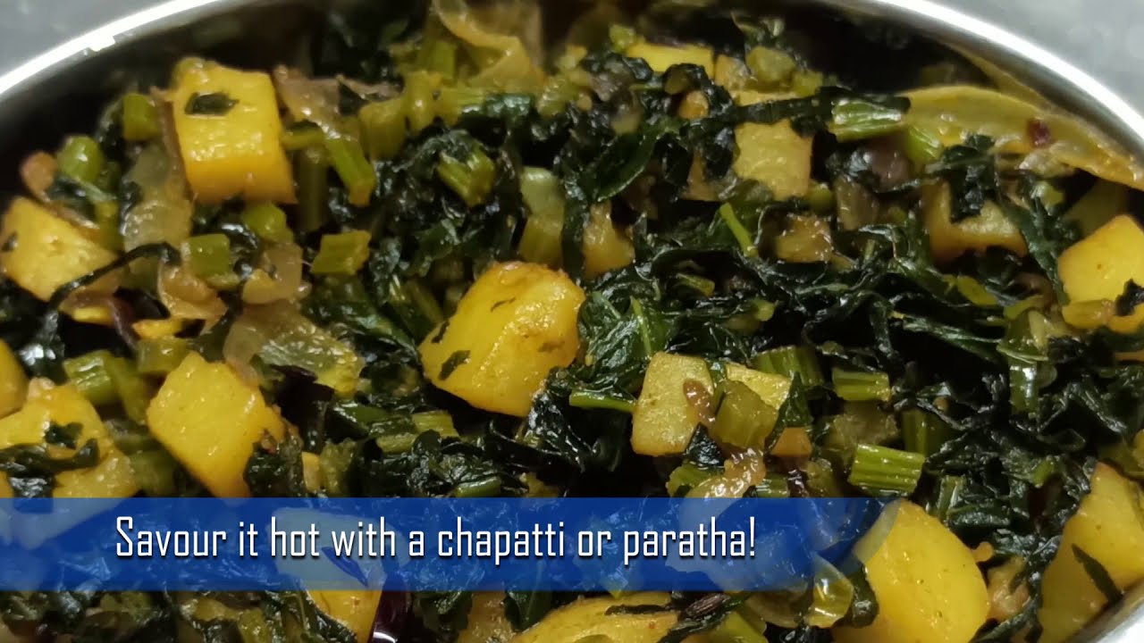 Shalgam (Turnip) Greens Bhuji Recipe| Winter Veggies Special | Mama Cooks