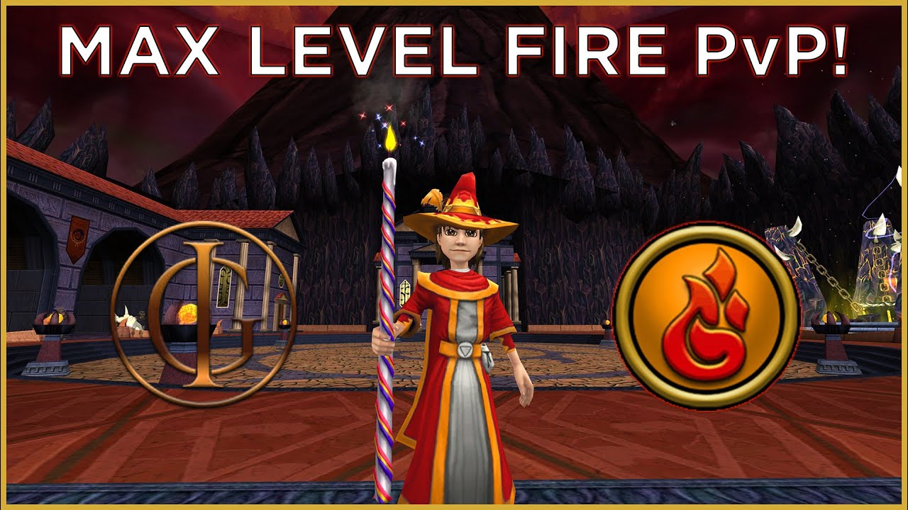 Wizard101 MAX FIRE PvP [160] - Taking Down STACKERS!