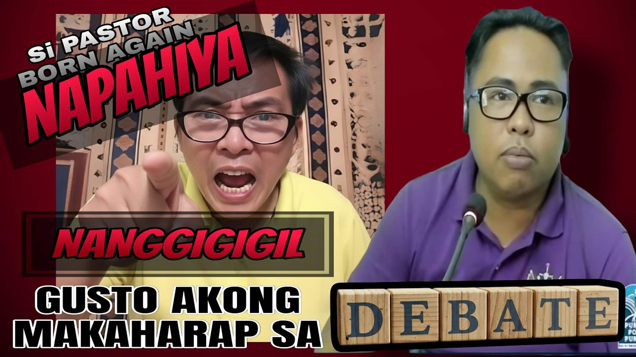 Pastor ng Born Again na gigil makaharap ako sa DEBATE | Na- TKO sa TALAKAYAN..!