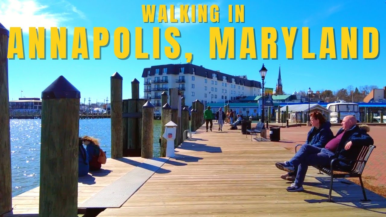 Downtown Annapolis, Maryland | 45-Min Walk | Waterfront & US Naval Academy