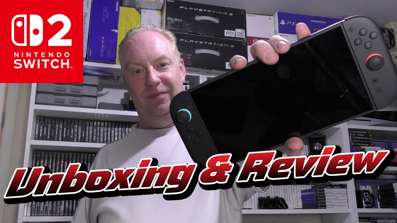 Nintendo Switch 2 IS HERE! Unboxing & Review