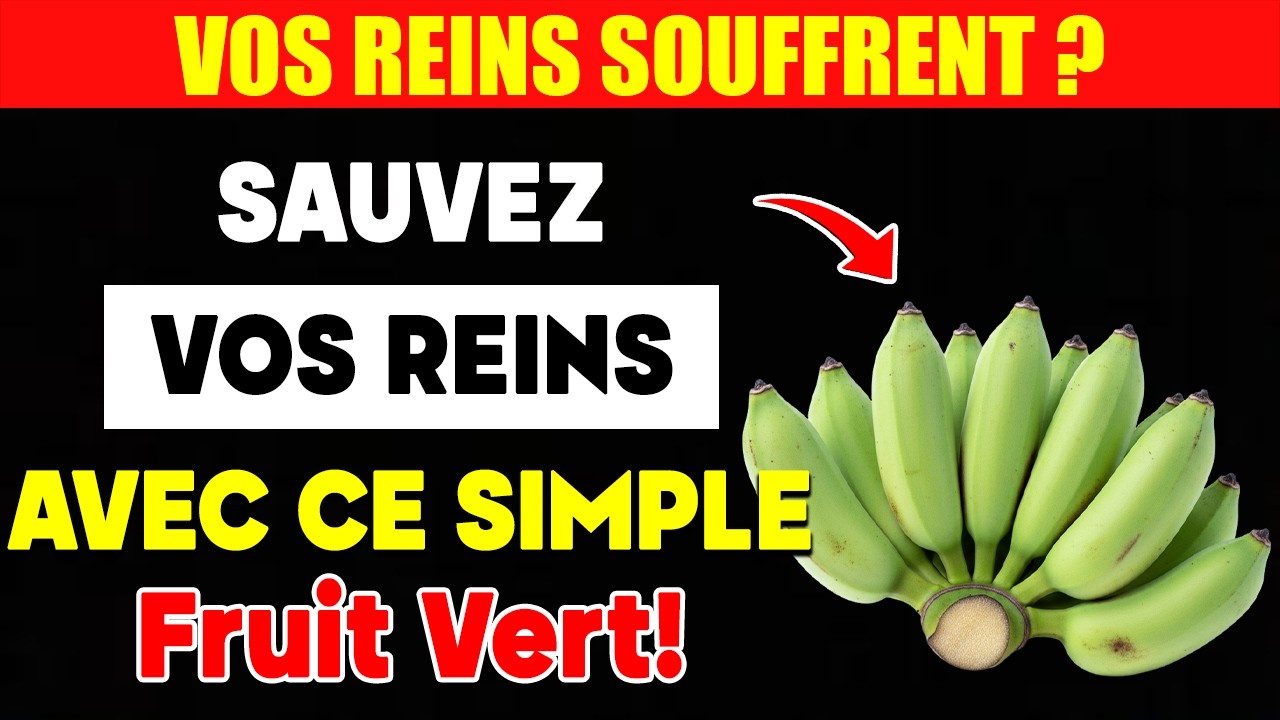 Fini les réveils nocturnes : Le Plantain Vert nettoie vos Reins et sauve votre Sommeil 🌙