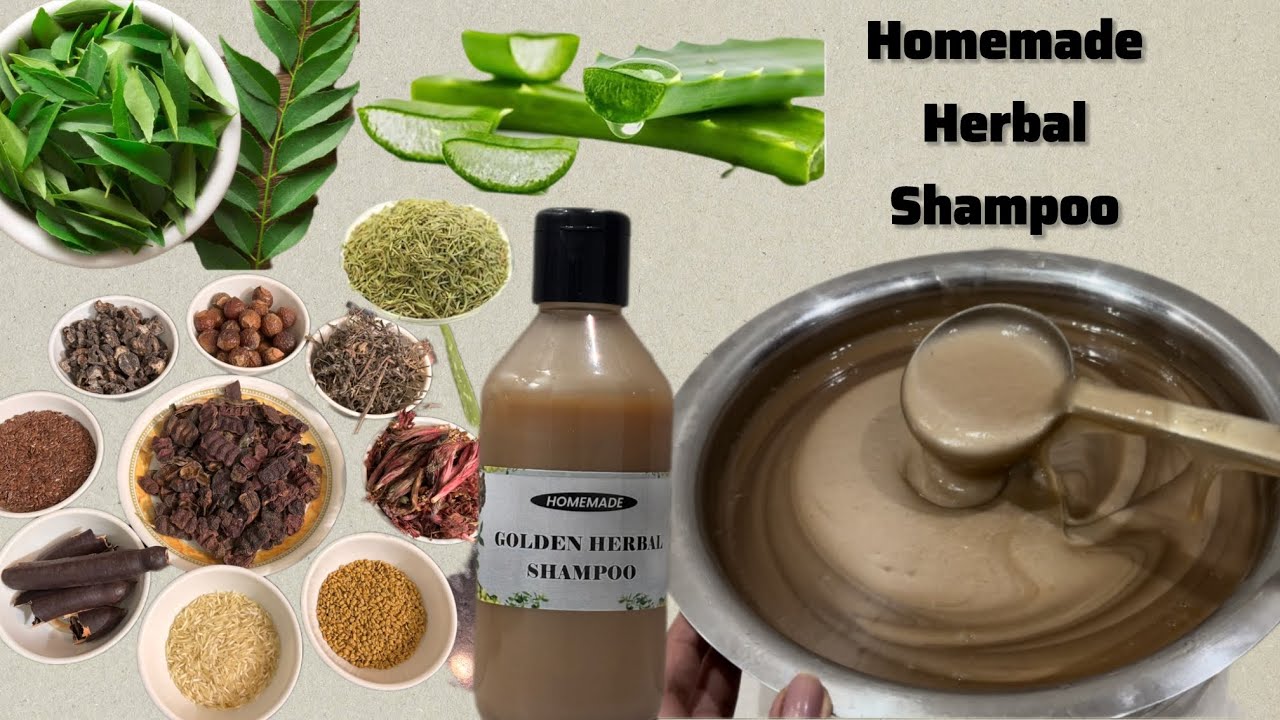 घर पर बनें इस Herbal Shampooको आपने एक बार useकर लिया तो marketवालेshampooको तो भूल ही जाएँगे #2025 