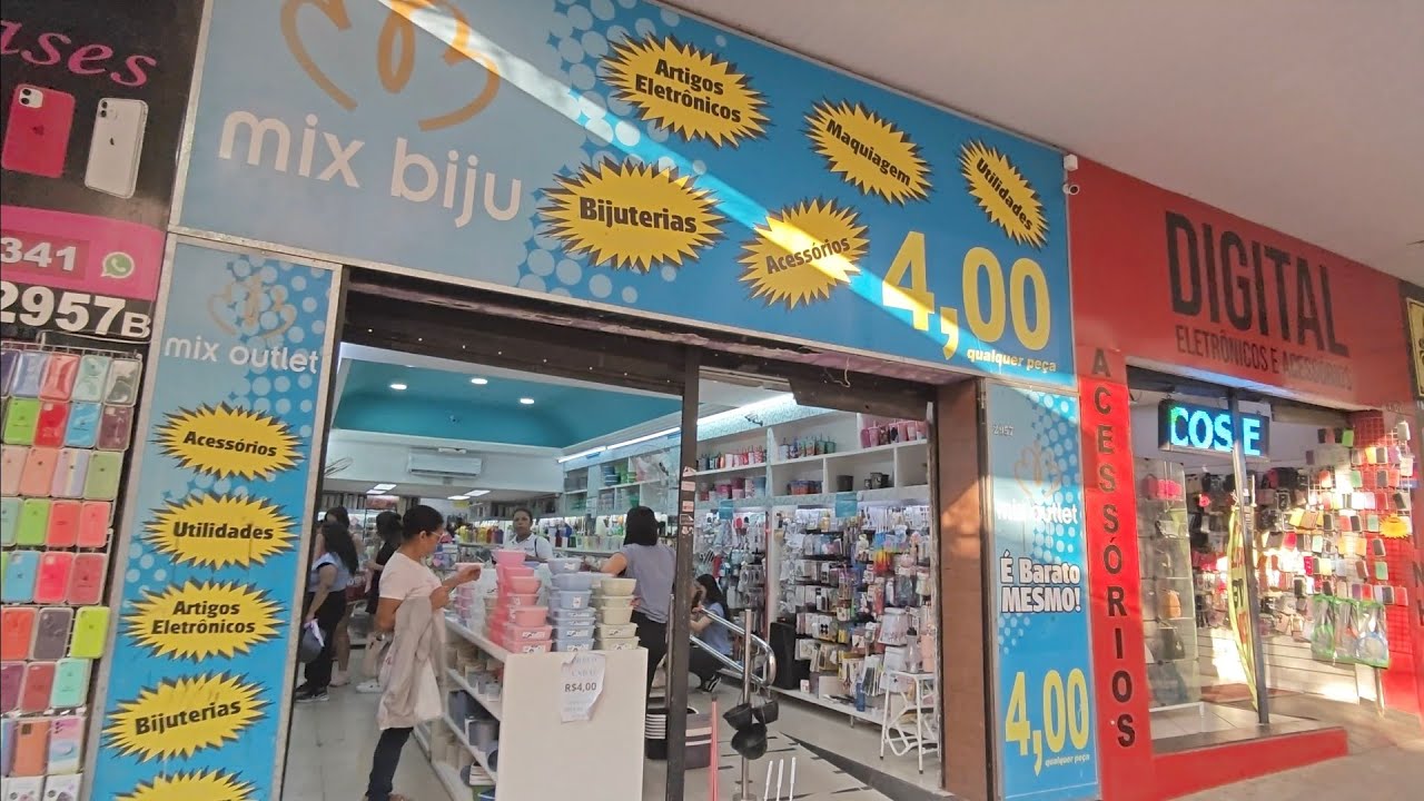 BRAZIL 4K60/ COMÉRCIOS DO CENTRO/ SÃO JOSÉ DO RIO PRETO -SP INTERIOR/ NOROESTE PAULISTA #comercio