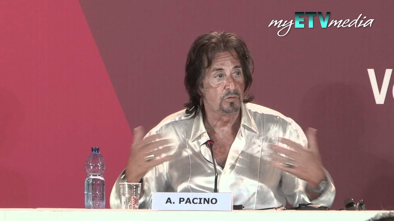 Al Pacino on Wilde Salome @ Venice Film Festival