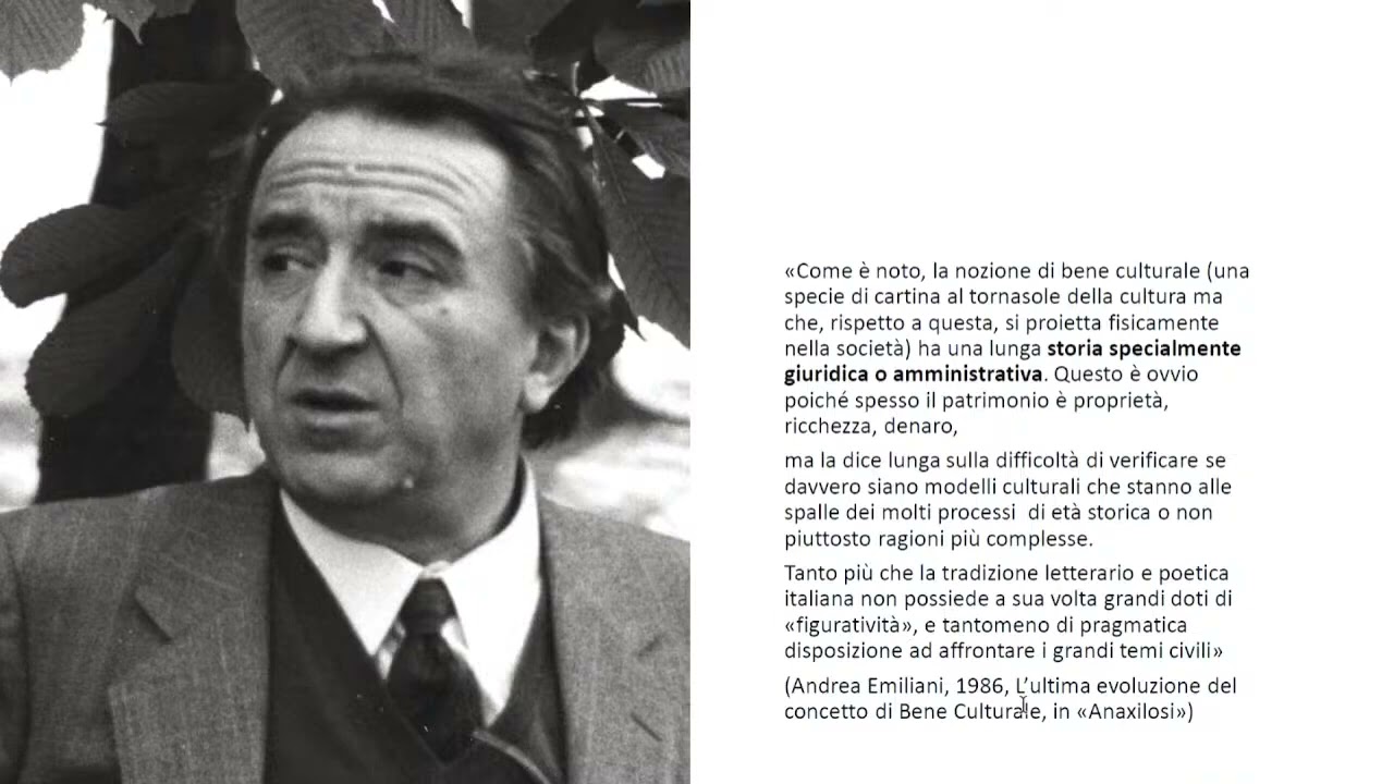 CORSO DI DIRITTO DEI BENI CULTURALI - PRIMO INCONTRO - 09.01.2024