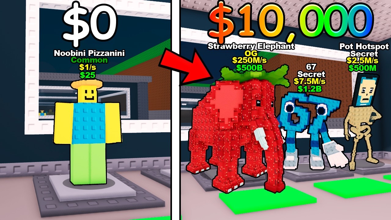 Trading From Noobini To Strawberry Elephant in 5 Hours!