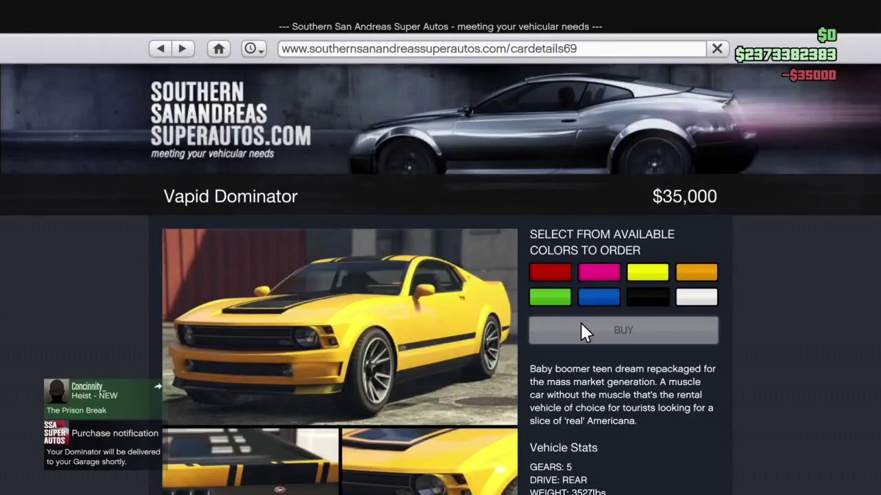 GTA 5 Online - Stella Crew Films Presents...New Account Shopping Spree
