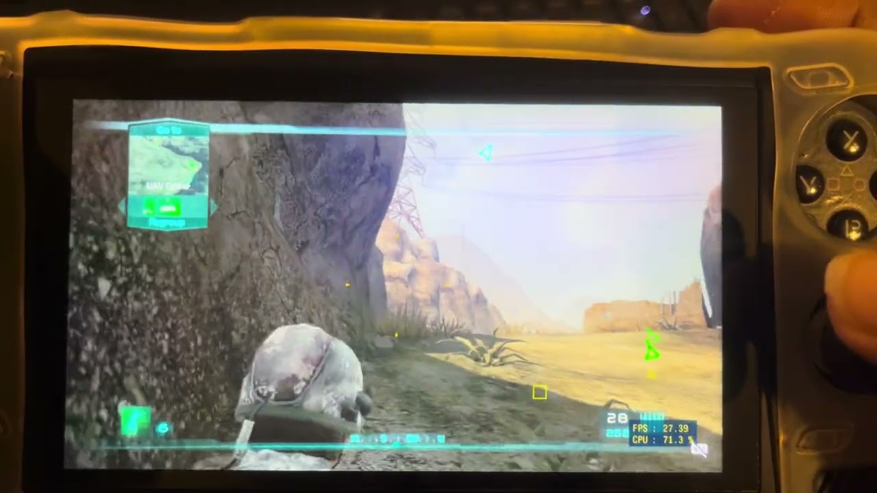 Tom Clancys Ghost Recon Advanced Warfighter 2 running on RPCSX-ui-Android, on the Odin 2. Gameplay.