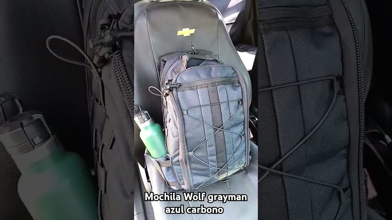 Mochila Wolf grayman azul carbono.