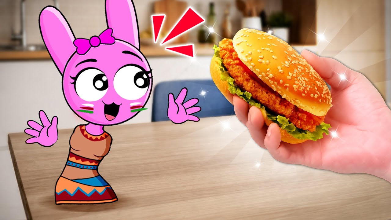 Пещерная Пинки попадает в современный мир… и спасает Орена от вора 🍔 (Спринки в реальной жизни)