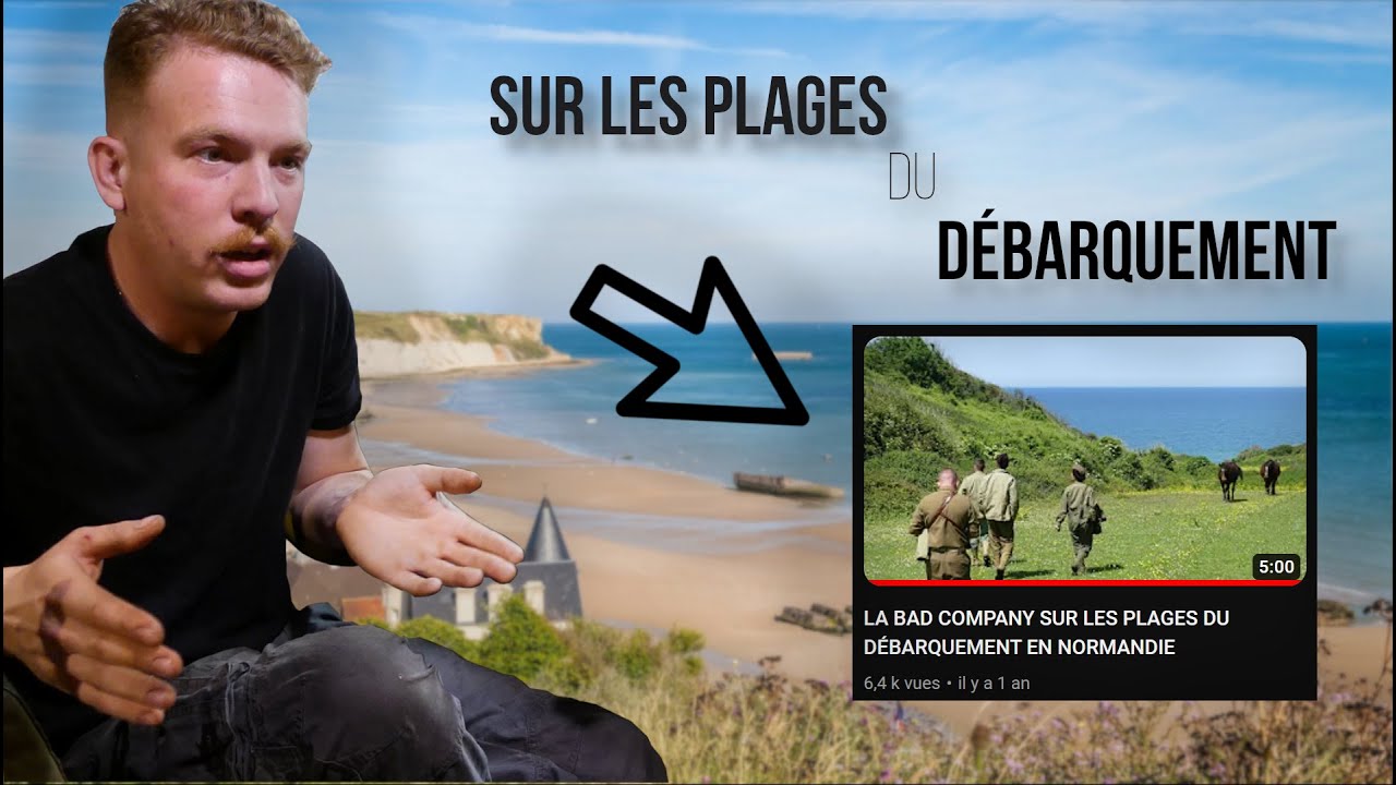 RETOUR en IMAGES sur les plages du DEBARQUEMENT !