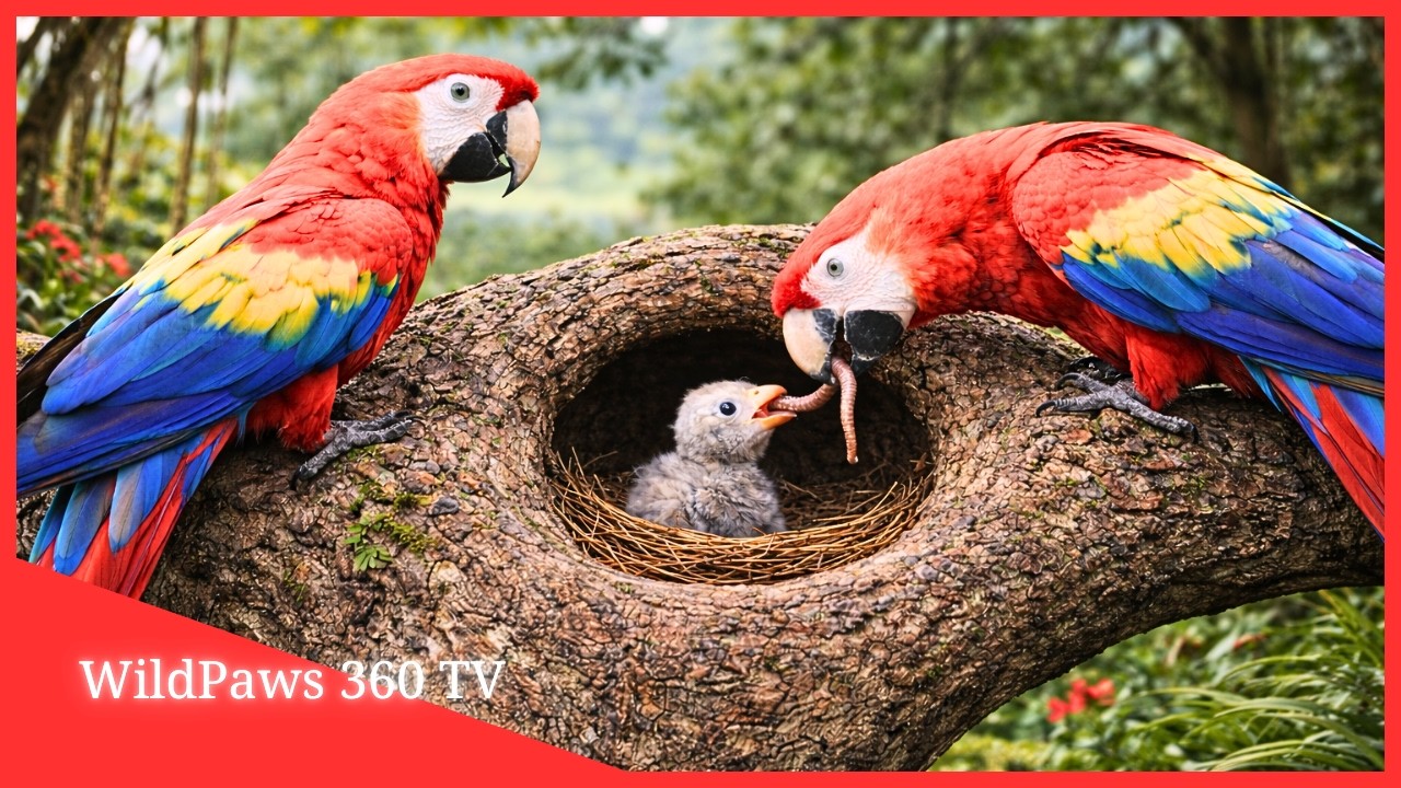 Scarlet Macaw: 200 Days From Egg to Survivor