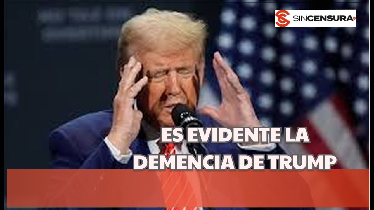 Solo TRUMP se CREE TOOODAS sus MENTIRAS