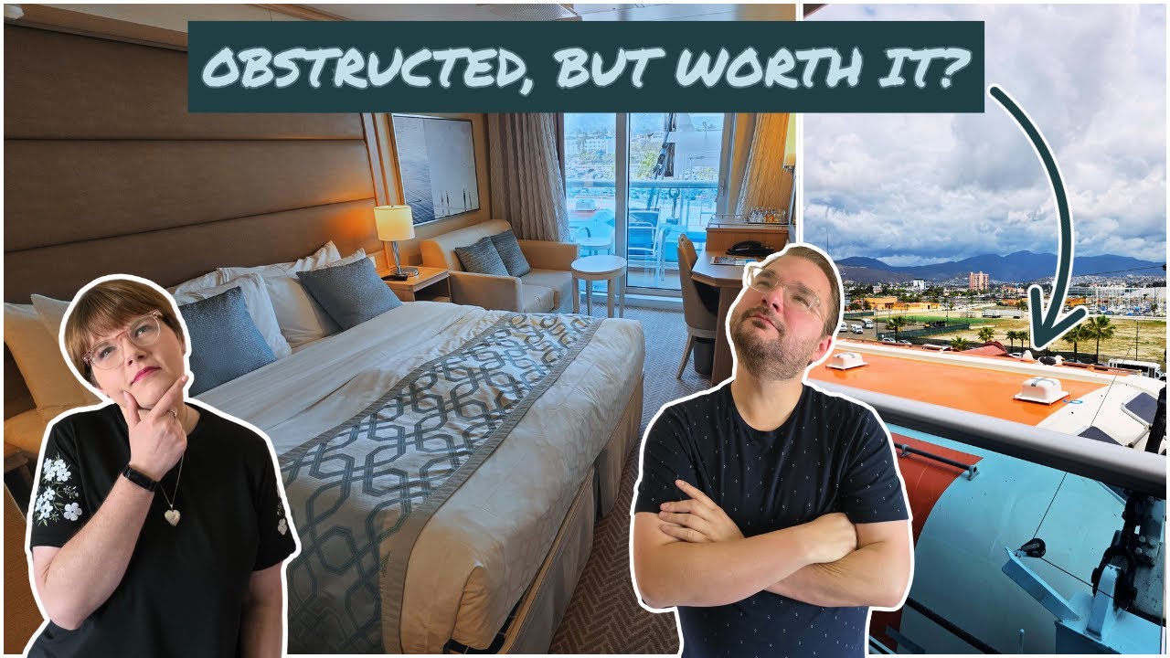 Is This Obstructed Deluxe Balcony Worth It? 🚢 Discovery Princess Cabin E328 Review