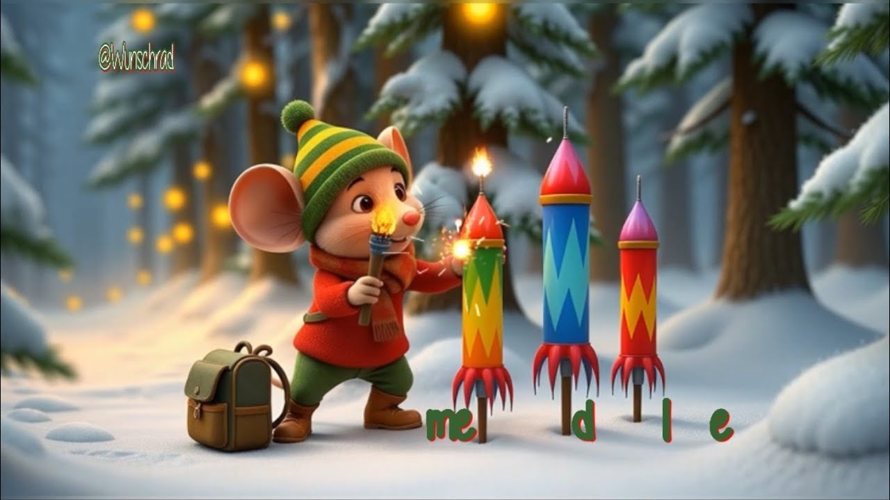 Silvestergr&uuml;&szlig;e 2026! 🐭Das neue Jahr steht vor der T&uuml;r🌠🎇