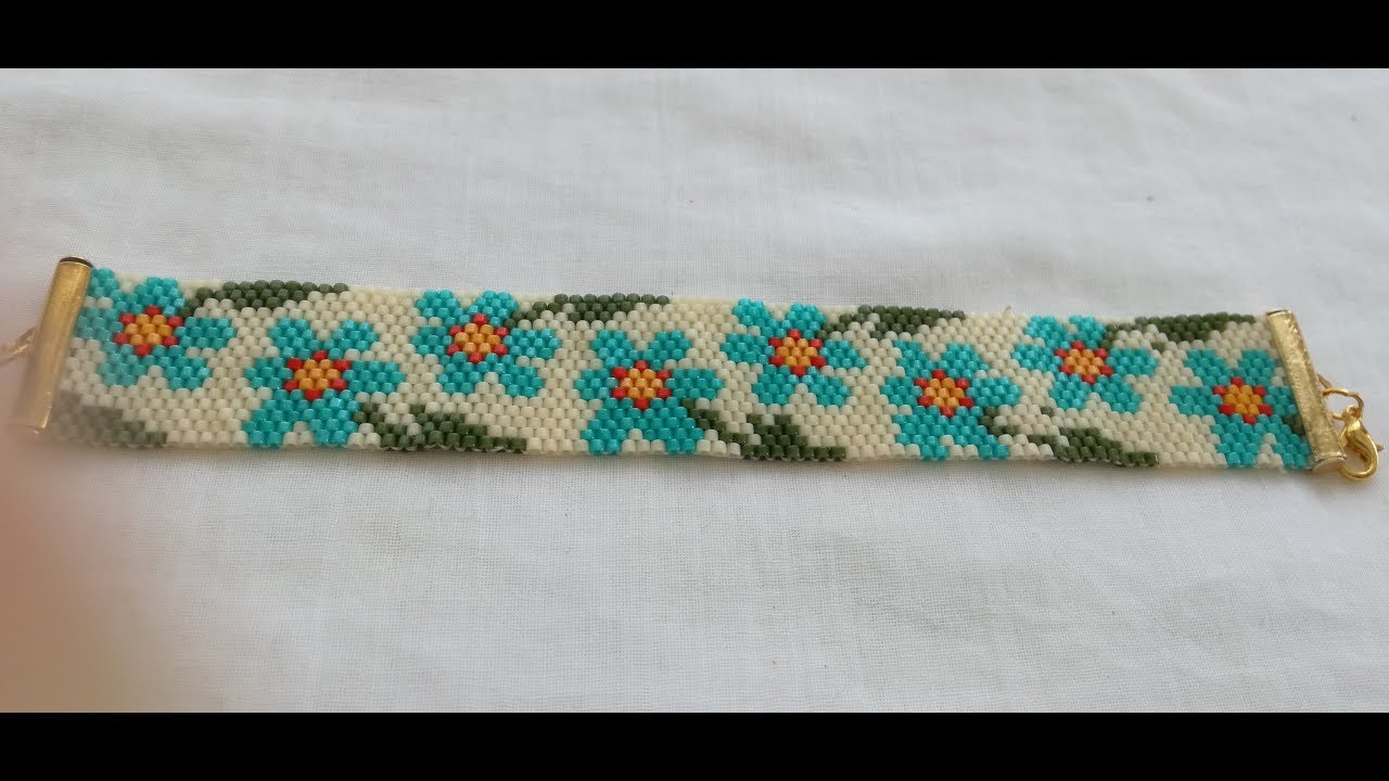 DIY-TAKI TASARIM PEYOTE TEKNİĞİ İLE BİLEKLİK YAPIMI- PEYOTE BRACELET(Part1)