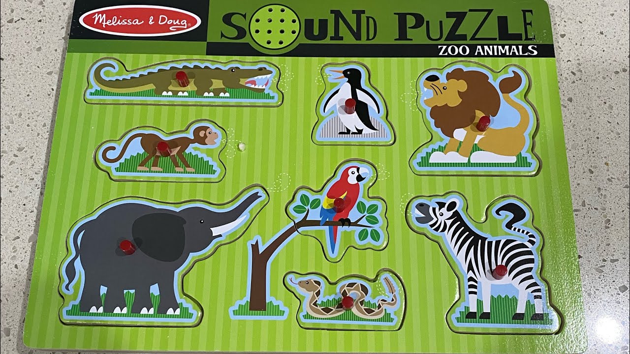 Zoo Animals Sound Puzzle (Melissa & Doug)