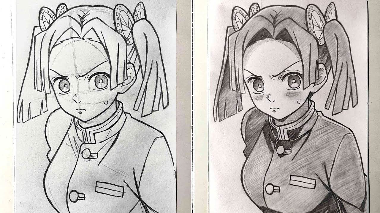How to draw anime girl Aoi Kanzaki | easy drawing for beginners