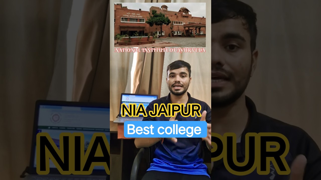 All details about NIA jaipur | One minute college series 