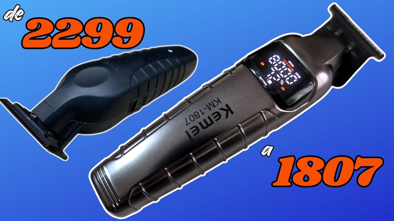 Esta Kemei te Sorprenderá 🔥 Kemei 1807