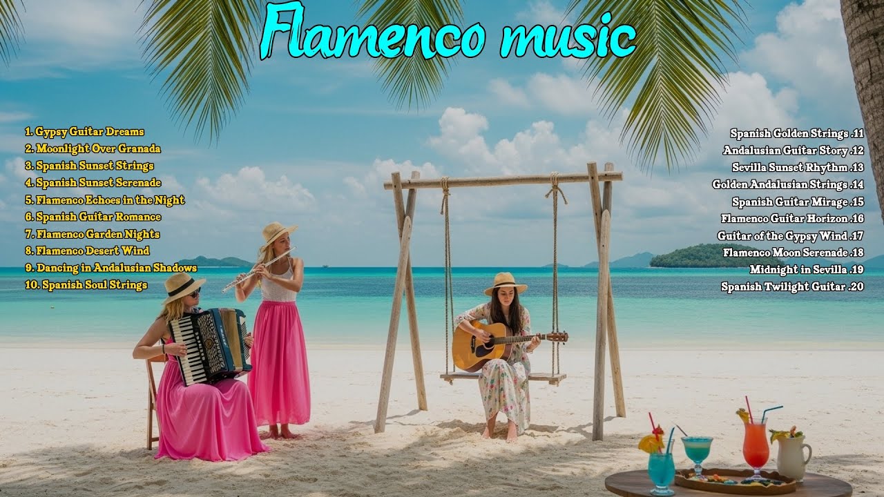 Relaxing and Inspiring Flamenco Accordion Flute and Violin The Perfect Instrumental Experience