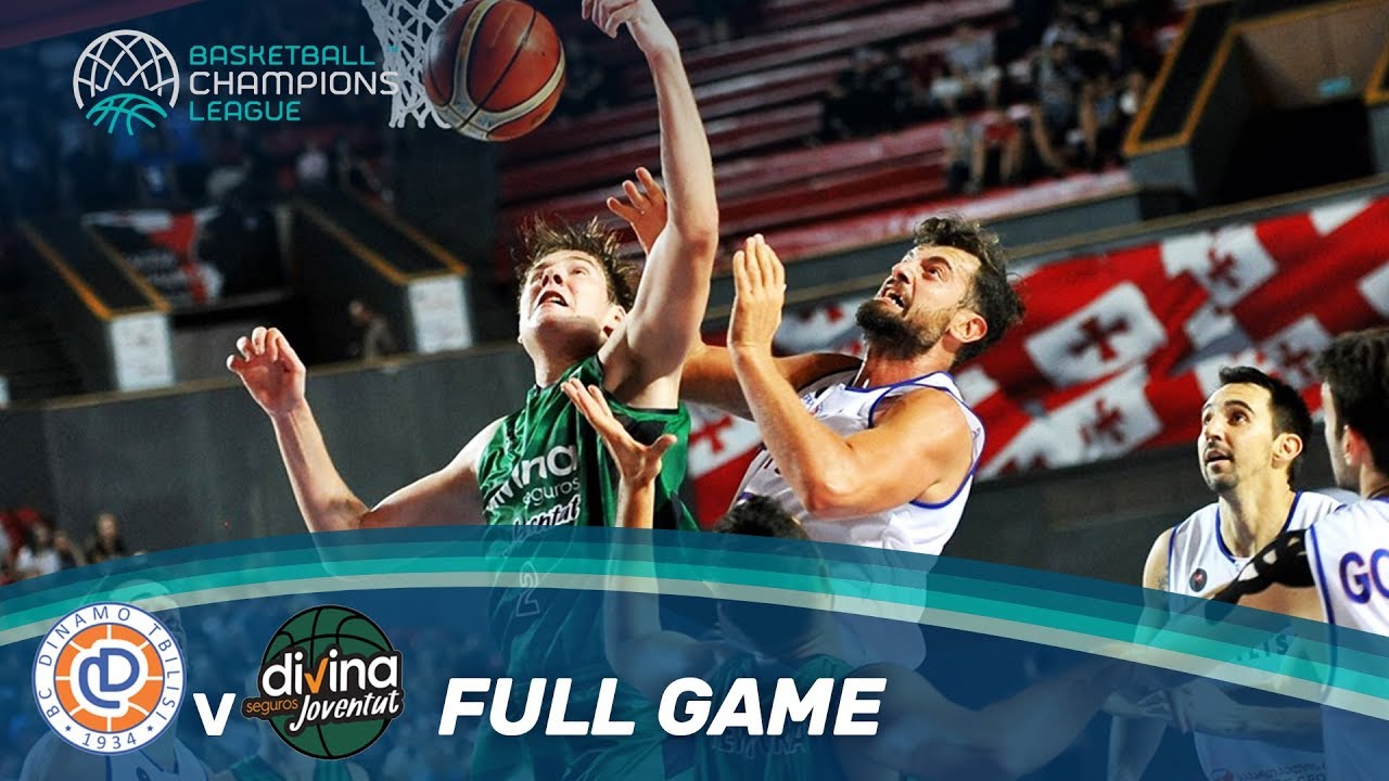 Dinamo Tbilisi (GEO) v Divina Seguros Joventut (ESP) - Full Game - Basketball Champions League 17-18