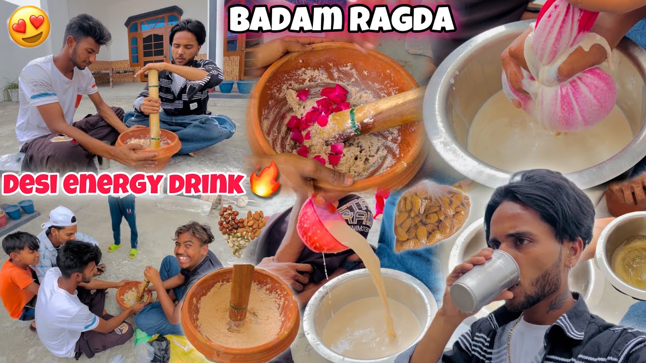 Badam Ragda😍 W/ Friends || Desi Energy Drink🔥 || Official Rahul