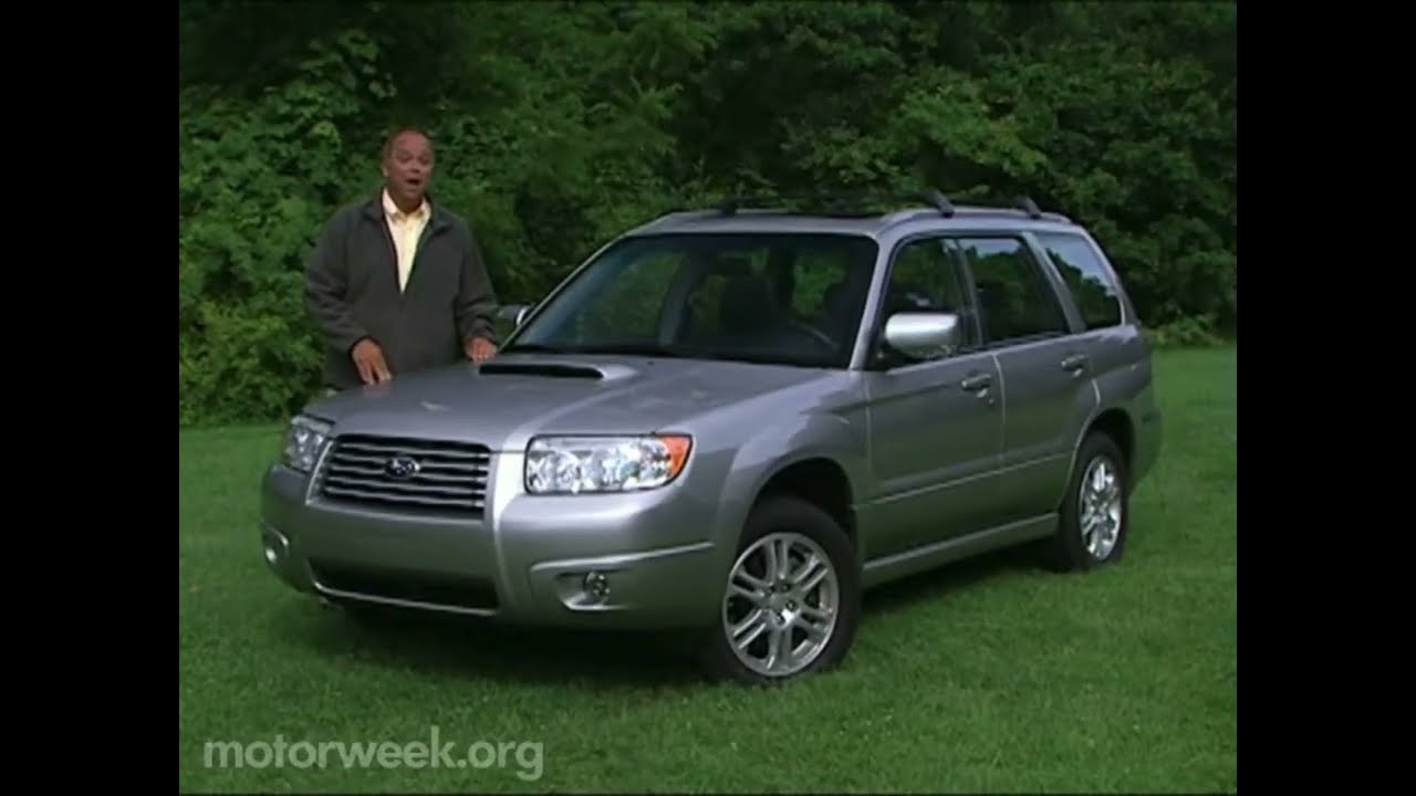 Motorweek 2006 Subaru Forester 2.5XT Turbo Road Test