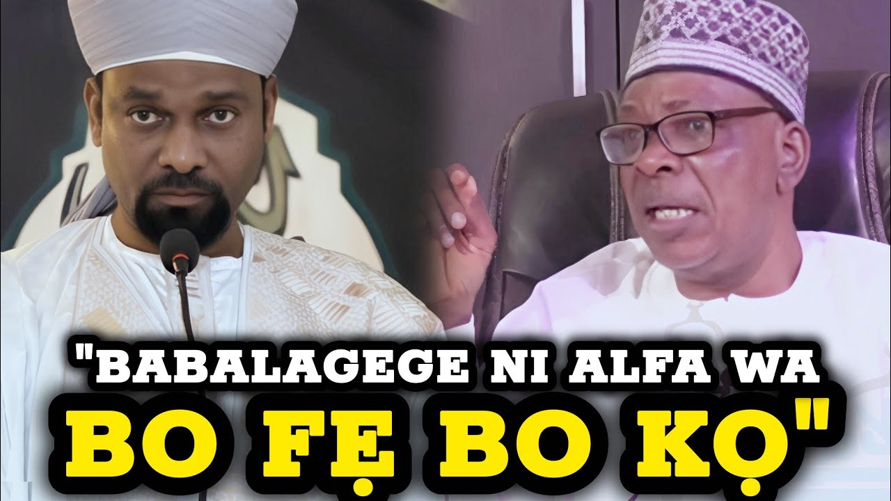 Babalagege Ni Alfa Wa Bo Fẹ Bo Kọ- Naqeebul Ashraaf Ju Bombu Ọrọ Si Awon Ọta Mudeerul Markaz OON