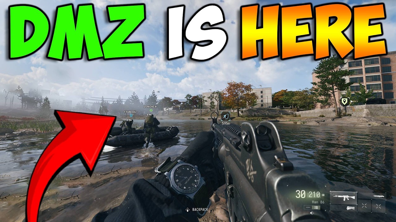 НОВЫЙ РЕЖИМ DMZ ПРОСТО ТОП! (Первая игра)
