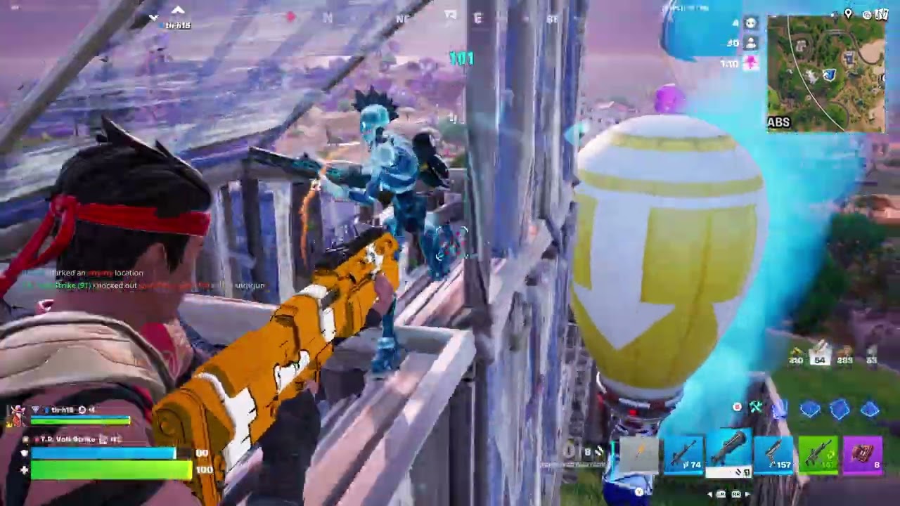 Fortnite - Volt Strike with th-h15 - Ranked Battle