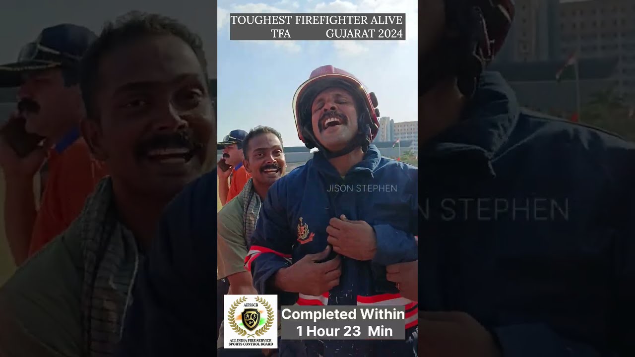TOUGHEST FIREFIGHTER ALIVE. @AIFSSCB
