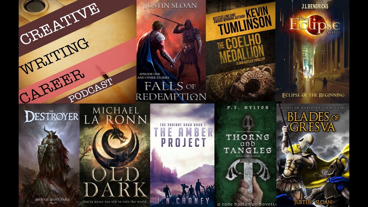 Creative Writing Career Podcast Authors with Free Books on Instafreebie