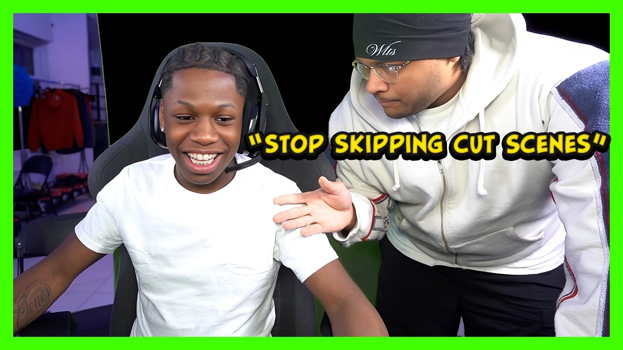 Fanum pulls up on Rakai during his GTA marathon