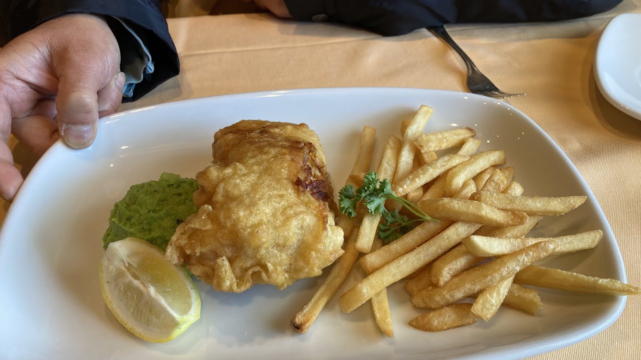 Grand Princess Pub Lunch Alaska Cruise July 2nd 2023
