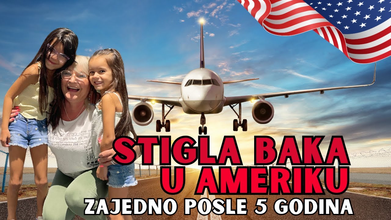 STIGLA BAKA U AMERIKU 🇺🇸 Zajedno posle 5 godina 🥰❤️ @ARIJAIALINA  #usa #chicago