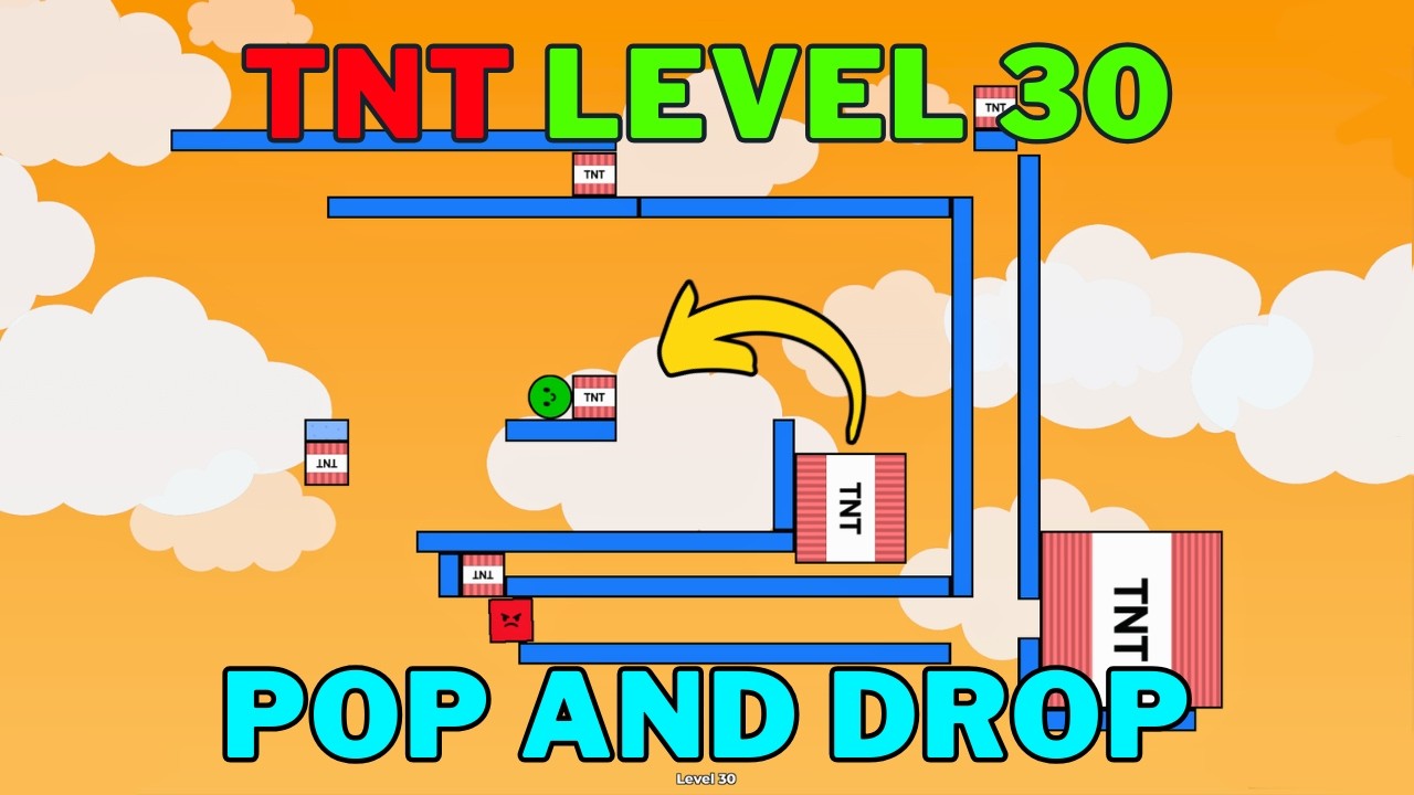 How To Beat Roblox Pop and Drop TNT Level 30 (Full Guide)