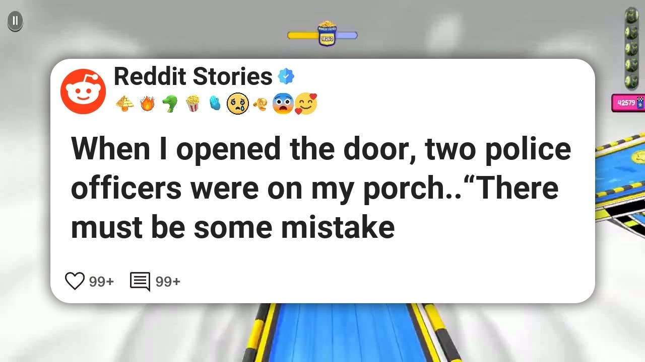 When I opened the door, two police officers were on my porch..“There must be some mistake #reddit