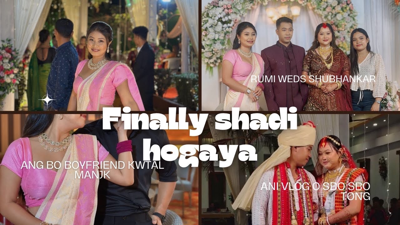 Ani new partner || Rumi weds shubhankar || Pinaki Debbarma || vlog || 2025 ​⁠