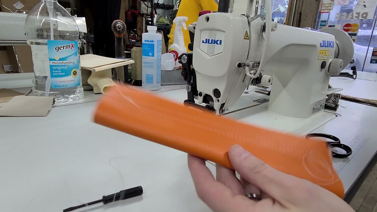 Juki DU-1181N tension lesson
