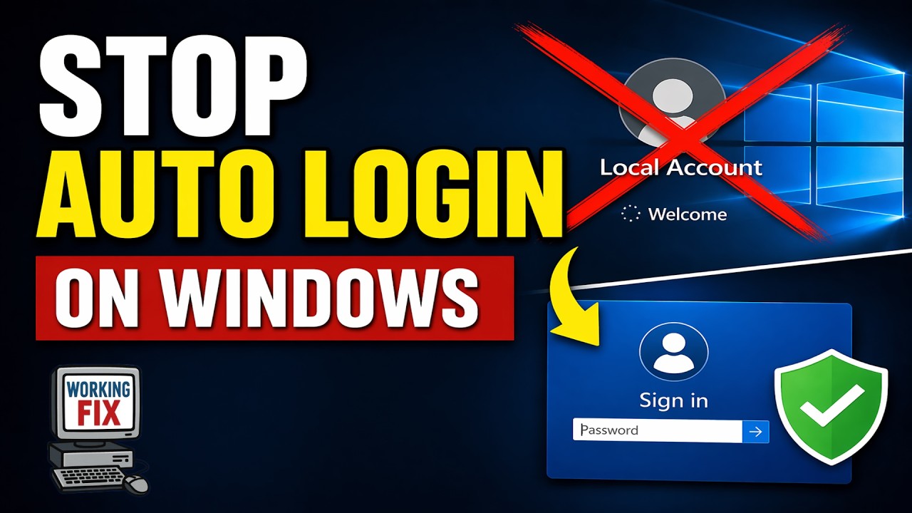 Windows 11 Auto Login Fix For Passwordless Local Account [100% Working]