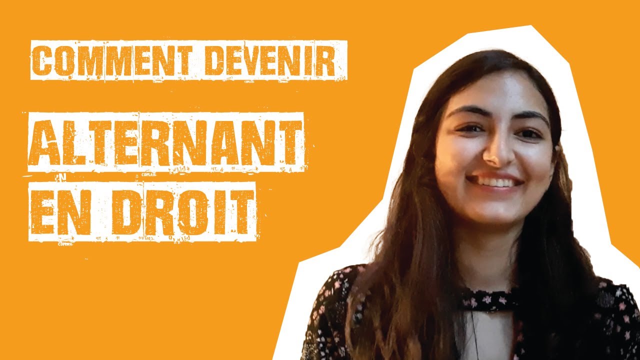 Comment devenir Alternant en droit ? (Aya Elbachrioui) | Merci Bobby