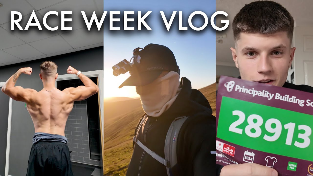Preparing for my first Half Marathon Race | Diet, Carb Loading | Cardiff Half Marathon