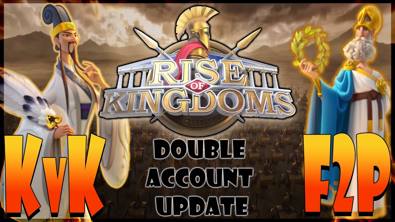 Double Account Update [2563 in SoC KvK] & [3264 New F2P Jumper] in Rise of Kingdoms