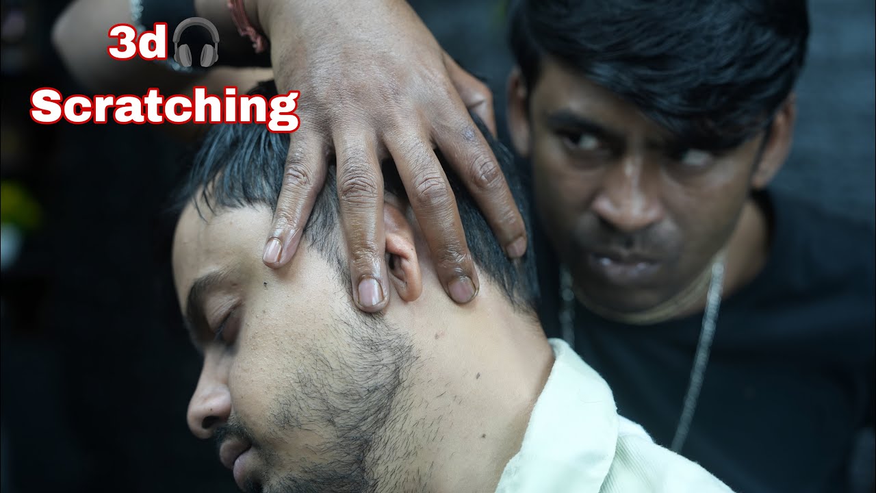 Insomnia CURE? Traditional Indian Scratching Head Massage ASMR for Deep Sleep (February 2026)#asmr