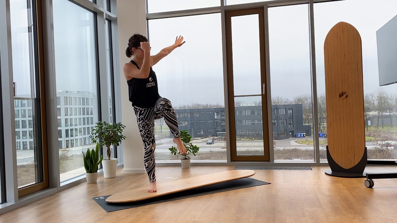 Yogaboard Workout mit Pia