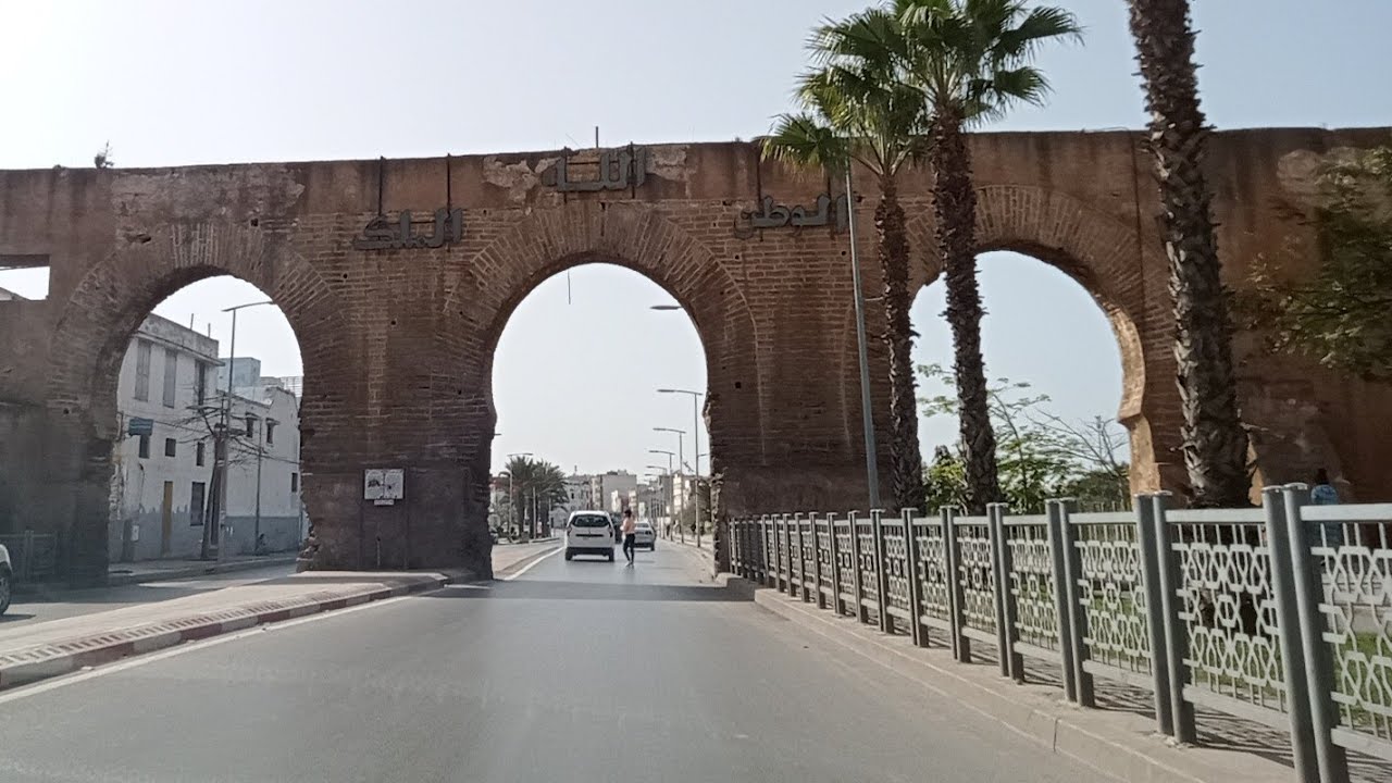 روعة الطريق من / #حي_الآمال / سعيد حجي / #القواس القنيطرة /#بسلا Salé Saïd haji /Quartier Al Amal