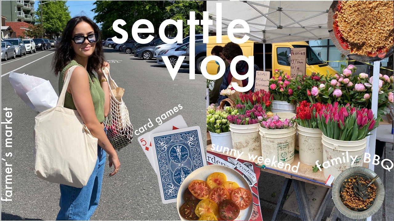 a day in my life // farmer's market, family time + a lil romanian