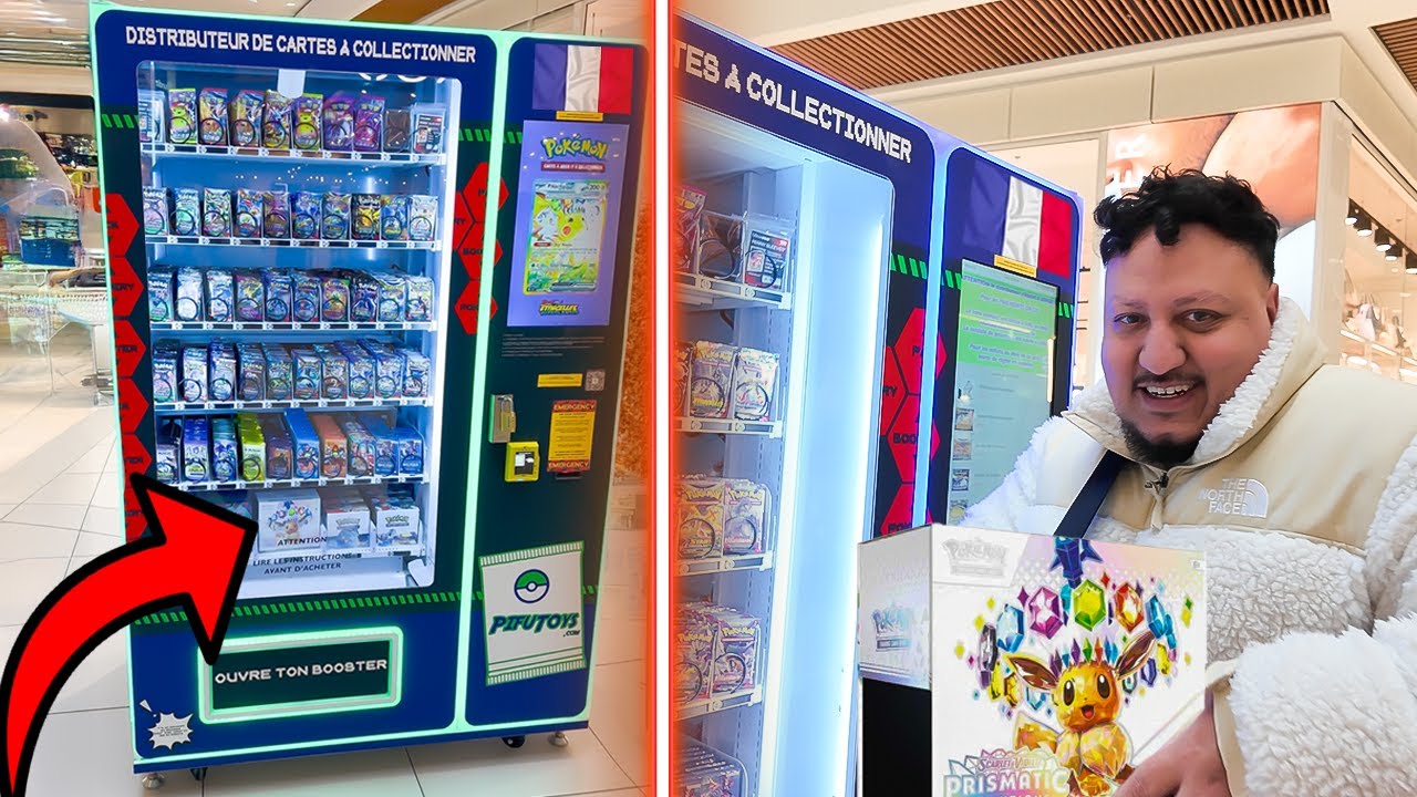 ETB 8.5 dans ce DISTRIBUTEUR POKÉMON en FRANCE!